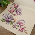 Obrus bieżnik 47x140 gobelinowy naturalny kwiaty 1214 Eurofirany Obrus bieżnik 47x140 gobelinowy naturalny kwiaty 1214 Eurofirany