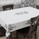 Obrus świąteczny wodoodporny 140x180 Gwiazda betlejemska różowy niebieski PBN010/KSP/C02/140180/1 Obrus świąteczny wodoodporny 140x180 Gwiazda betlejemska różowy niebieski PBN010/KSP/C02/140180/1