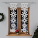 Panel świąteczny żakardowy gotowy 37x145 Śnieżynka biały BN1453/PBL/001/037145/1 Panel świąteczny żakardowy gotowy 37x145 Śnieżynka biały BN1453/PBL/001/037145/1