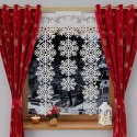 Panel świąteczny żakardowy gotowy 37x145 Śnieżynka biały BN1453/PBL/001/037145/1 Panel świąteczny żakardowy gotowy 37x145 Śnieżynka biały BN1453/PBL/001/037145/1