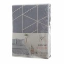 Pościel z mikrofibry 220x200 Geo 2 szara złota geometryczna D91 A Pościel z mikrofibry 220x200 Geo 2 szara złota geometryczna D91 A