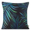 Poszewka dekoracyjna 40x40 Palm 01 czarna zielona liście D91 A Poszewka dekoracyjna 40x40 Palm 01 czarna zielona liście D91 A