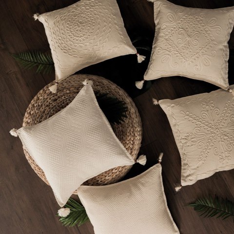 Poszewka dekoracyjna BOHO, 40x40cm, kolor 001 700013/POP/001/040040/1 Poszewka dekoracyjna BOHO, 40x40cm, kolor 001 700013/POP/001/040040/1