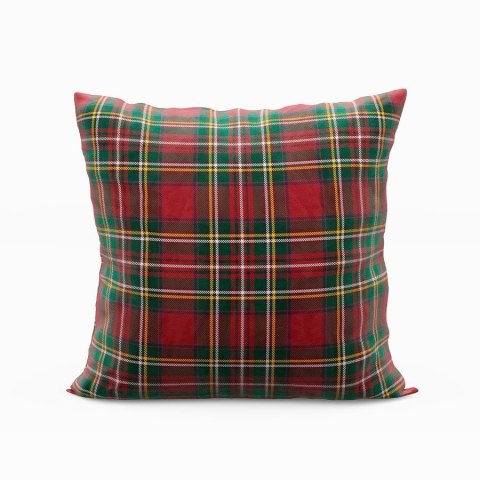 Poszewka świąteczna dekoracyjna 40x40 Velvet czerwona szkoti P00031/POP/003/040040/1 Poszewka świąteczna dekoracyjna 40x40 Velvet czerwona szkoti P00031/POP/003/040040/1