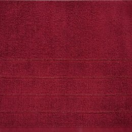 Ręcznik Dali 30x50 bordowy frotte 500g/m2 Eurofirany