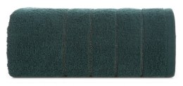 Ręcznik Dali 30x50 zielony ciemny frotte 500g/m2 Eurofirany