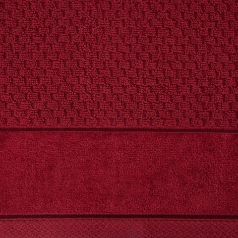 Ręcznik Frida 30x50 bordowy frotte 500g/m2 Eurofirany Ręcznik Frida 30x50 bordowy frotte 500g/m2 Eurofirany