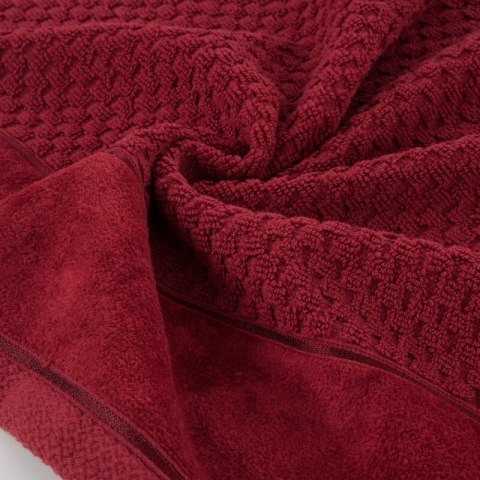 Ręcznik Frida 30x50 bordowy frotte 500g/m2 Eurofirany Ręcznik Frida 30x50 bordowy frotte 500g/m2 Eurofirany