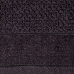 Ręcznik Frida 30x50 czarny frotte 500g/m2 Eurofirany