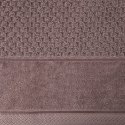 Ręcznik Frida 50x90 brązowy jasny frotte 500g/m2 Eurofirany Ręcznik Frida 50x90 brązowy jasny frotte 500g/m2 Eurofirany