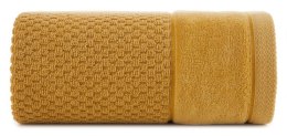 Ręcznik Frida 50x90 musztardowy frotte 500g/m2 Eurofirany