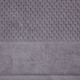 Ręcznik Frida 50x90 srebrny frotte 500g/m2 Eurofirany