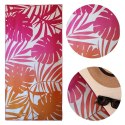 Ręcznik plażowy Summer Pink 70x140 Monstera różowy Ręcznik plażowy Summer Pink 70x140 Monstera różowy