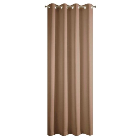 Zasłona 140x250 Adore miodowa gotowa na przelotkach D91 Zasłona 140x250 Adore miodowa gotowa na przelotkach D91