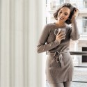 Zasłona 140x250 Lidia naturalna gotowa na przelotkach Eurofirany E11 Zasłona 140x250 Lidia naturalna gotowa na przelotkach Eurofirany E11