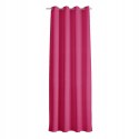 Zasłona zaciemniająca 140x250 blackout Dolce fuksjowa gotowa na przelotkach Lato 23 Zasłona zaciemniająca 140x250 blackout Dolce fuksjowa gotowa na przelotkach Lato 23