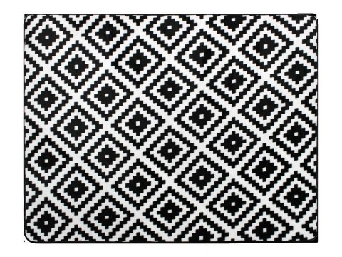 Dywan 120x160 Geometryczny czarny biały Home 2023 Dywan 120x160 Geometryczny czarny biały Home 2023