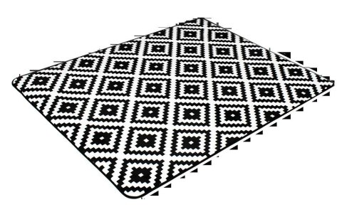 Dywan 120x160 Geometryczny czarny biały Home 2023 Dywan 120x160 Geometryczny czarny biały Home 2023