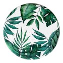 Dywan koło średnica 90 cm Viva Verde zielony liście Home 2023 Dywan koło średnica 90 cm Viva Verde zielony liście Home 2023