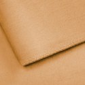 Koc bawełniany akrylowy 150x200 Mono pled musztardowy I23 Koc bawełniany akrylowy 150x200 Mono pled musztardowy I23