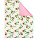Mata do suszenia naczyń 38x51 Angielskie róże biała różowa Mata do suszenia naczyń 38x51 Angielskie róże biała różowa