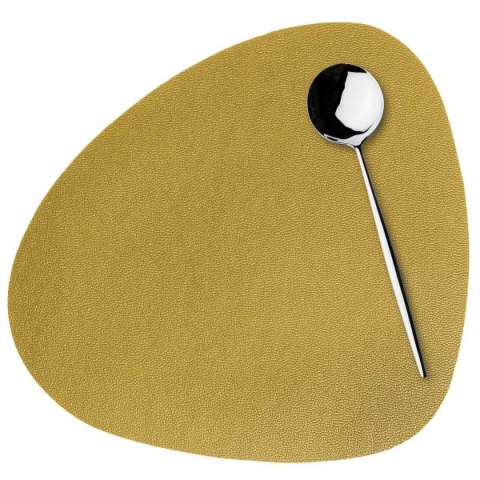 Podkładka na stół 11x13 Skinny musztardowa pod kubek Podkładka na stół 11x13 Skinny musztardowa pod kubek