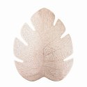 Podkładka na stół 44x36 Monstera liść rose złota pod talerze Podkładka na stół 44x36 Monstera liść rose złota pod talerze