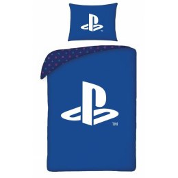 Pościel bawełniana 140x200 PlayStation dziecięca z poszewką 70x90 Kids 09
