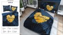 Pościel bawełniana 160x200 granatowa amore w liście 4414 A Holland 35 Pościel bawełniana 160x200 granatowa amore w liście 4414 A Holland 35