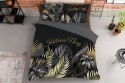 Pościel bawełniana 220x200 królowa mocy grafitowa czarna liście 4423 A Holland 35 Pościel bawełniana 220x200 królowa mocy grafitowa czarna liście 4423 A Holland 35