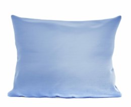 Poszewka bawełniana 50x80 niebieska 11 jednobarwna