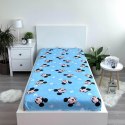 Prześcieradło bawełniane z gumką 90x200 Myszka Miki niebieska Mickey Mouse dla dzieci August 23 Prześcieradło bawełniane z gumką 90x200 Myszka Miki niebieska Mickey Mouse dla dzieci August 23