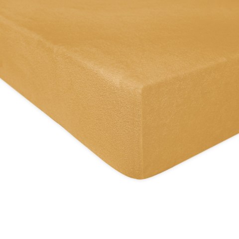Prześcieradło frotte z gumką 140x200 042 musztardowe Darymex Prześcieradło frotte z gumką 140x200 042 musztardowe Darymex