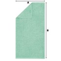 Ręcznik Bari 70x140 zielony szałwiowy frotte 500 g/m2 Ręcznik Bari 70x140 zielony szałwiowy frotte 500 g/m2