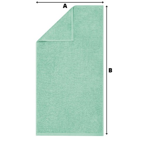 Ręcznik Bari 70x140 zielony szałwiowy frotte 500 g/m2 Ręcznik Bari 70x140 zielony szałwiowy frotte 500 g/m2
