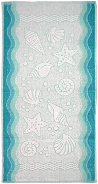 Ręcznik Flora Ocean 70x140 turkusowy bawełniany frotte 380 g/m2 Greno Ręcznik Flora Ocean 70x140 turkusowy bawełniany frotte 380 g/m2 Greno