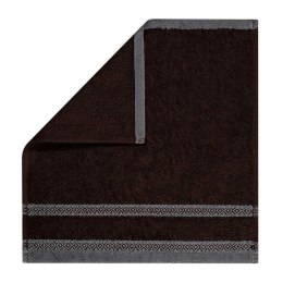 Ręcznik Panama 30x30 brązowy frotte 500g/m2