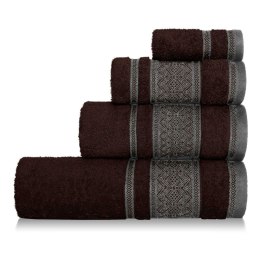 Ręcznik Panama 30x30 brązowy frotte 500g/m2