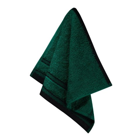 Ręcznik Panama 30x30 zielony butelkowy frotte 500g/m2 Ręcznik Panama 30x30 zielony butelkowy frotte 500g/m2