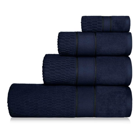 Ręcznik Peru 100x150 granatowy welurowy 500g/m2 Ręcznik Peru 100x150 granatowy welurowy 500g/m2