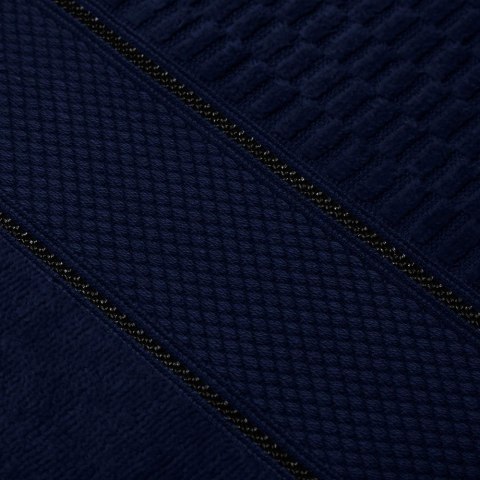 Ręcznik Peru 70x140 granatowy welurowy 500g/m2 Ręcznik Peru 70x140 granatowy welurowy 500g/m2
