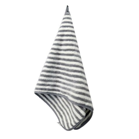 Ręcznik Pure Stripes 35x75 szary biały pasy z mikrofibry Home 2023 Ręcznik Pure Stripes 35x75 szary biały pasy z mikrofibry Home 2023
