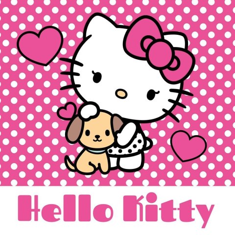 Ręcznik magiczny 30x30 cm Hello Kitty różowy Magic Ręcznik magiczny 30x30 cm Hello Kitty różowy Magic