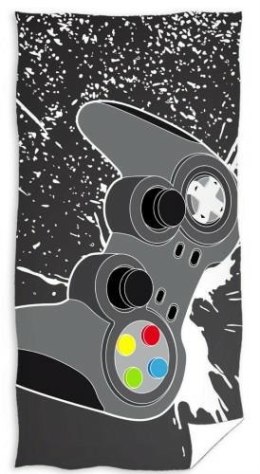 Ręcznik plażowy 70x140 game over pad bawełniany Summer