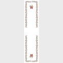 Bieżnik świąteczny wodoodporny 38x160 Nina biały jarzębina P00164/KSP/C01/038160/1 Bieżnik świąteczny wodoodporny 38x160 Nina biały jarzębina P00164/KSP/C01/038160/1