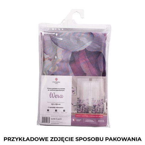 FLAURA Firana gotowa na taśmie, szerokość 140 x wysokość 250cm, tkanina Woal, kolor 001 biały P00112/FGT/002/140250/1 FLAURA Firana gotowa na taśmie, szerokość 140 x wysokość 250cm, tkanina Woal, kolor 001 biały P00112/FGT/002/140250/1