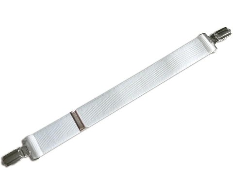 Napinacz zapięcie do prześcieradła 2 szt. 40 cm biały Matex Napinacz zapięcie do prześcieradła 2 szt. 40 cm biały Matex