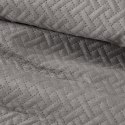 Narzuta dekoracyjna 170x210 Luiz 5 beżowa welurowa geometryczna Narzuta dekoracyjna 170x210 Luiz 5 beżowa welurowa geometryczna