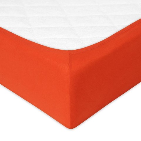 Prześcieradło jersey z gumką 120x200 czerwone 14 Premium Prześcieradło jersey z gumką 120x200 czerwone 14 Premium