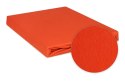 Prześcieradło jersey z gumką 120x200 czerwone 14 Premium Prześcieradło jersey z gumką 120x200 czerwone 14 Premium